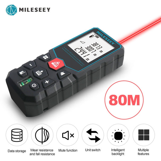 Trena a Laser Profissional MILESEEY Digital