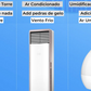 Mini Ar Condicionado de Ambientes Pequenos - Ventilador e Umidificador Portátil 3 em 1